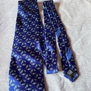 Valentino Mens Tie 100% Silk Hand Made in Italy Excellent Condition